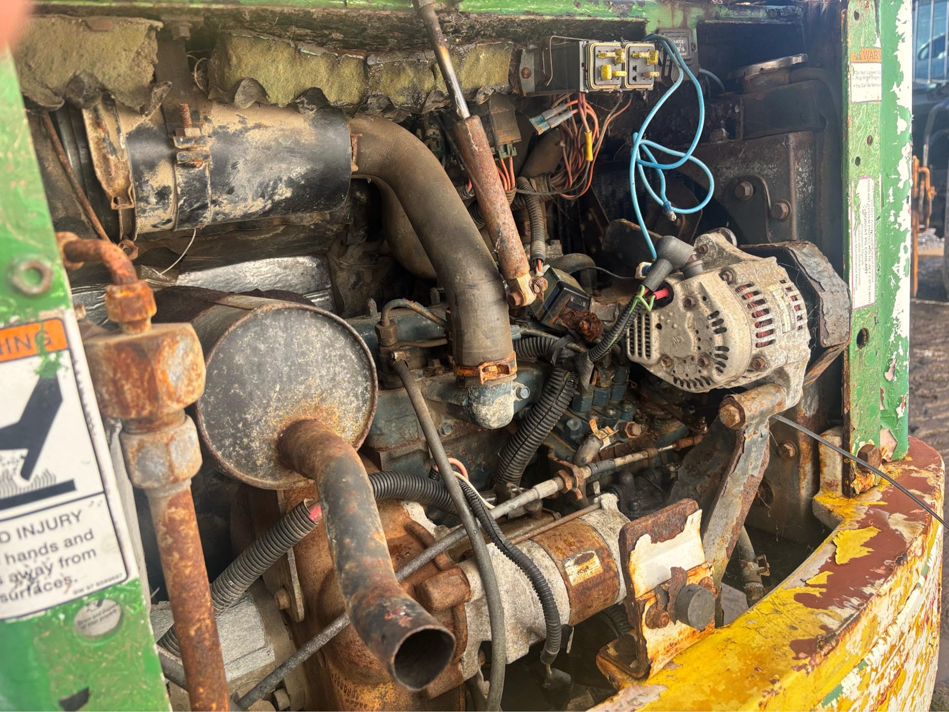 BOBCAT 1.5 TON MINI DIGGER EXCAVATOR KUBOTA ENGINE SPARES OR REPAIR - Image 6
