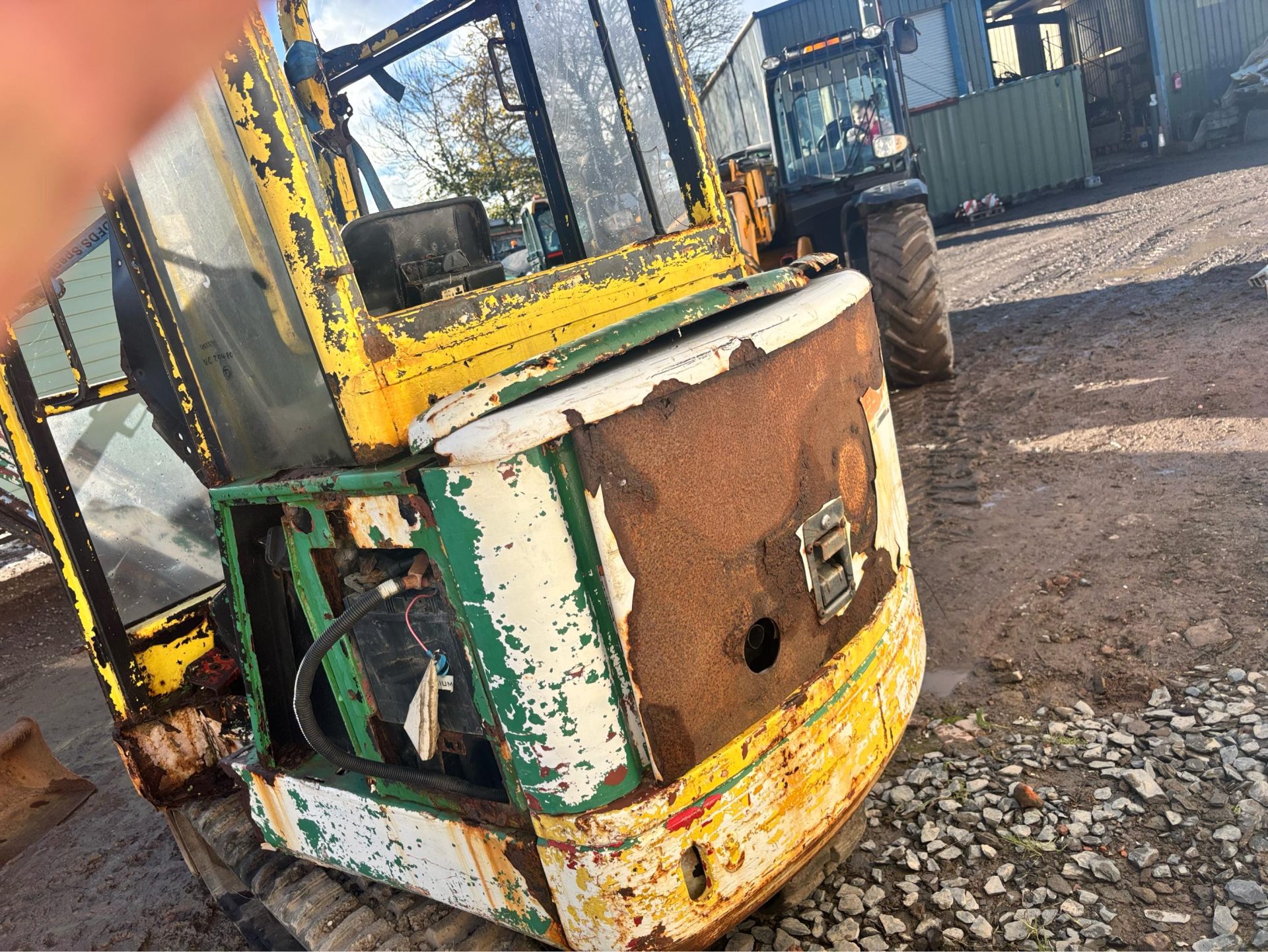 BOBCAT 1.5 TON MINI DIGGER EXCAVATOR KUBOTA ENGINE SPARES OR REPAIR - Image 4