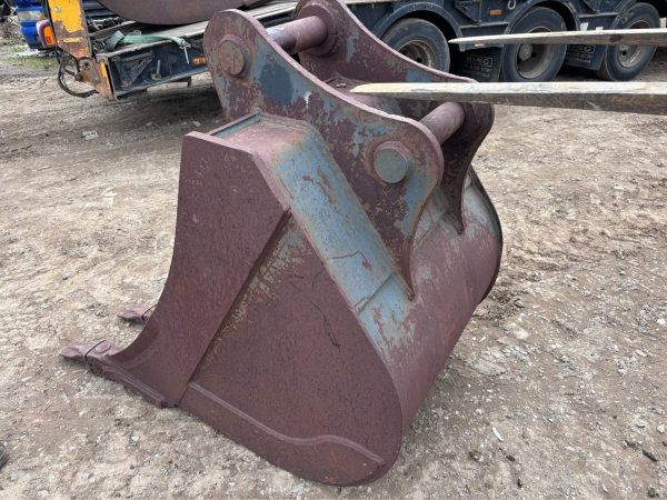 3 FOOT DIGGING BUCKET ON 80MM PINS FOR EXCAVATOR DIGGER - Image 2