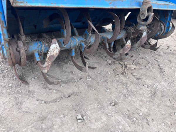 MITSUBISHI 5 FOOT WIDE SMALL OR COMPACT TRACTOR MOUNTED PTO SOIL LAND ROTAVATOR - Image 6