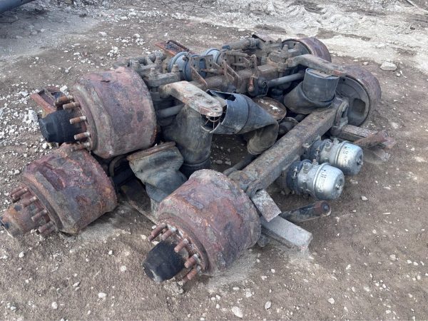 1 X BPW AXLE ON DRUM BRAKES SUIT SUPER SINGLE TYRES TRACTOR LOW LOADER TRAILER - 3 AXLES AVAILABLE