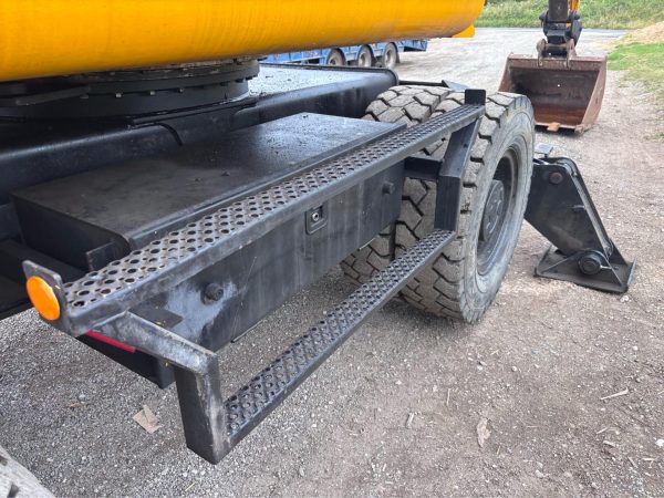 2004 JCB JS145W WHEELED EXCAVATOR DIGGER MATERIALS HANDLER HIGH LIFT CAB - Image 12