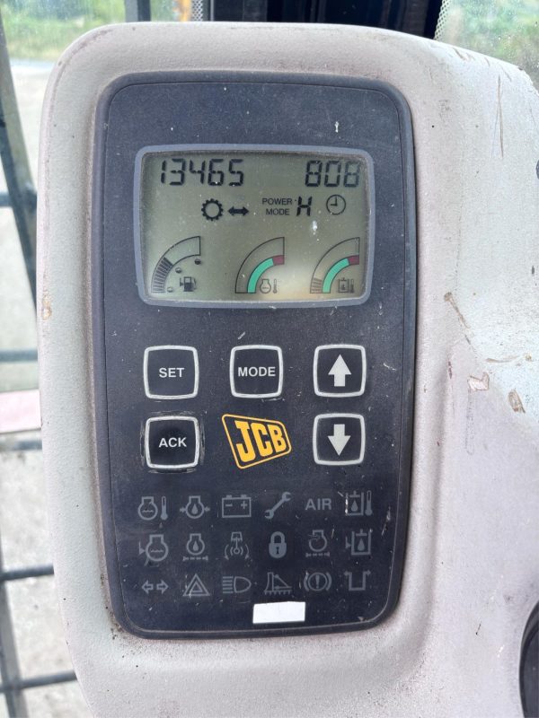 2004 JCB JS145W WHEELED EXCAVATOR DIGGER MATERIALS HANDLER HIGH LIFT CAB - Image 3
