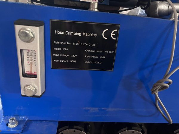 NEW ELECTRIC HYDRAULIC AUTOMATIC HOSE CRIMPING MACHINE CRIMPER 1/8" UPTO 2" SIZE - Image 12