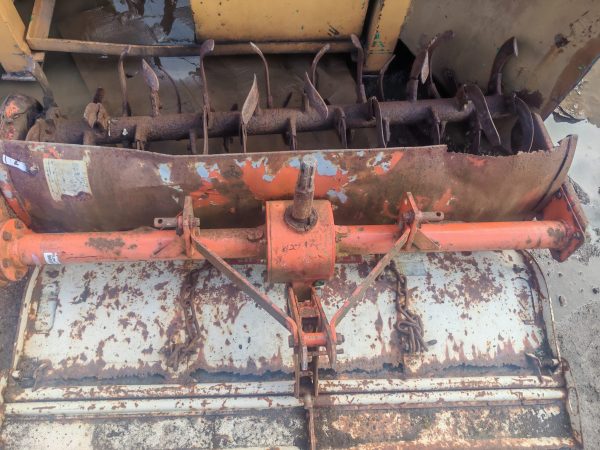 5 FOOT ROTAVATOR PLOUGH TILLER CULTIVATOR COMPACT TRACTOR - UNTESTED - Image 3