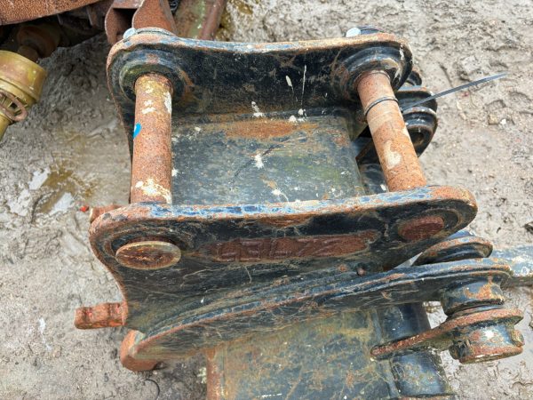5 TYNE FIXED WASTE SCRAP GRAPPLE GRAB 45MM PINS EXCAVATOR DIGGER - Image 3