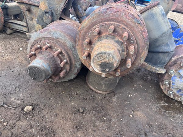 1 X 17.5" BPW AXLE ON DRUM BRAKES TRACTOR LOW LOADER TRAILER - 6 AVAILABLE - Image 4