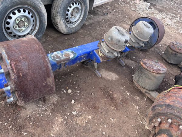 1 X 17.5" BPW AXLE ON DRUM BRAKES TRACTOR LOW LOADER TRAILER - 6 AVAILABLE - Image 3