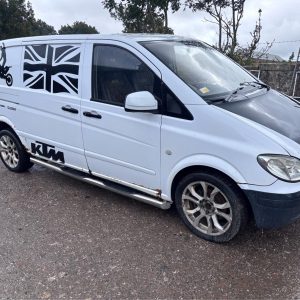 2009 MERCEDES VITO VAN 2.1L DIESEL ENGINE 2 X SIDE DOORS 132000 MILES