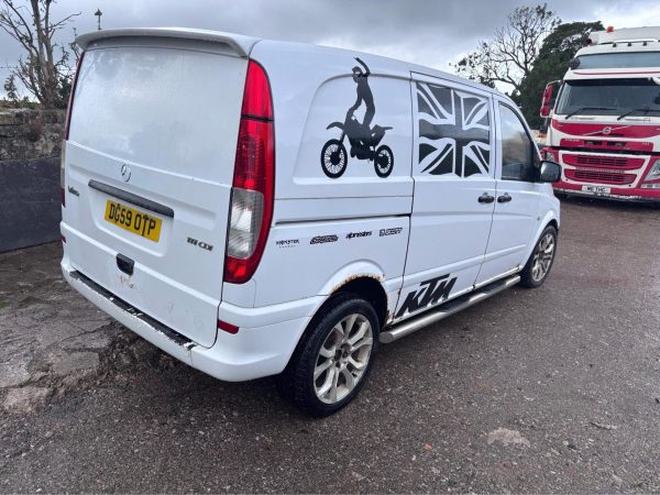 2009 MERCEDES VITO VAN 2.1L DIESEL ENGINE 2 X SIDE DOORS 132000 MILES - Image 14