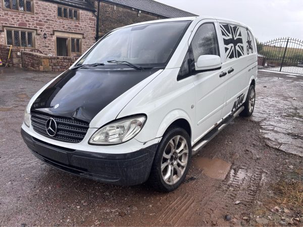 2009 MERCEDES VITO VAN 2.1L DIESEL ENGINE 2 X SIDE DOORS 132000 MILES - Image 12
