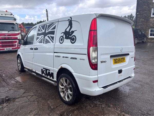 2009 MERCEDES VITO VAN 2.1L DIESEL ENGINE 2 X SIDE DOORS 132000 MILES - Image 11