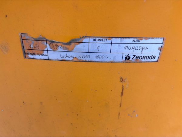CONCRETE CEMENT PAN MIXER - 3 POINT LINKAGE FOR TRACTOR TELEHANDLER PTO DRIVEN - Image 8
