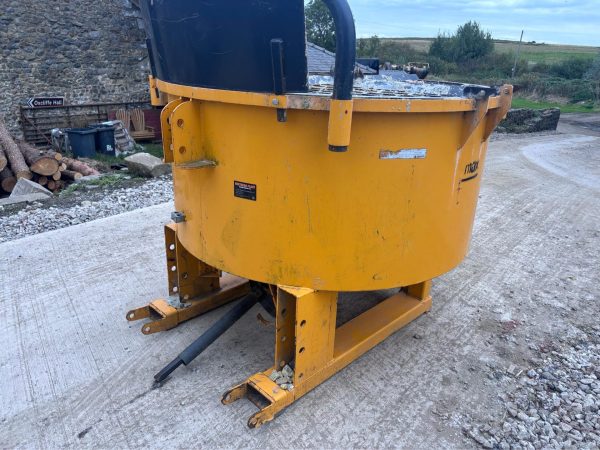 CONCRETE CEMENT PAN MIXER - 3 POINT LINKAGE FOR TRACTOR TELEHANDLER PTO DRIVEN - Image 7