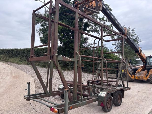 TWIN AXLE PIPE COIL TRAILER HIGHWAYS UTILITYS SERVICES GAS WATER PIPE DIGGER - Image 11