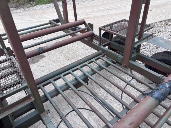 TWIN AXLE PIPE COIL TRAILER HIGHWAYS UTILITYS SERVICES GAS WATER PIPE DIGGER - Image 6