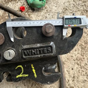 QUICK HITCH ON 35MM SUIT EXCAVATOR DIGGER JCB DOOSAN HITACHI