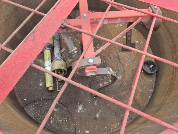 CONCRETE CEMENT PAN MIXER - 3 POINT LINKAGE FOR TRACTOR TELEHANDLER PTO DRIVEN - Image 5