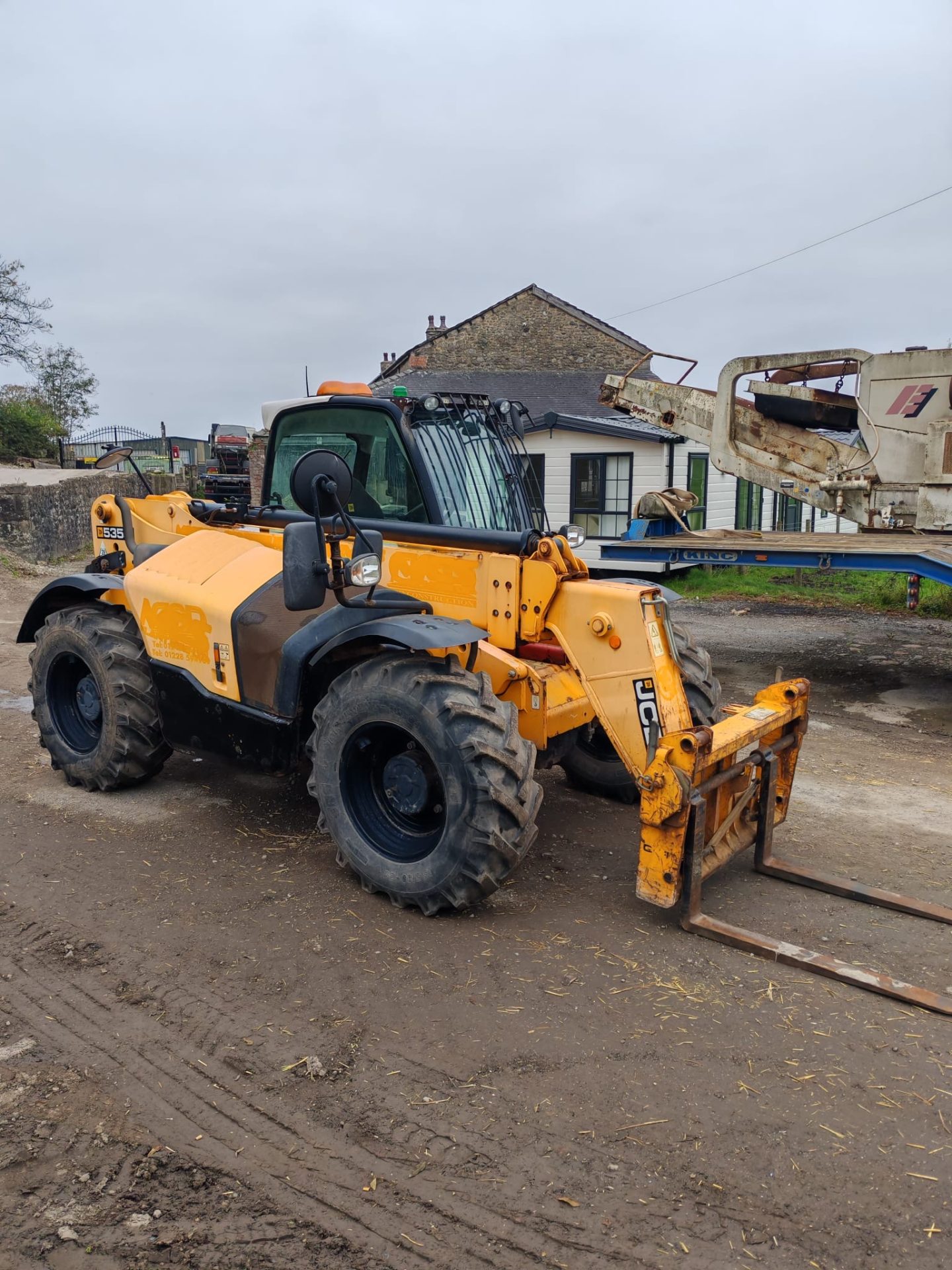 2015 JCB 535-95 LOADALL TELEHANDLER TELEPORTER HANDLER LOADER TRACTOR 5200 HOURS - Image 10