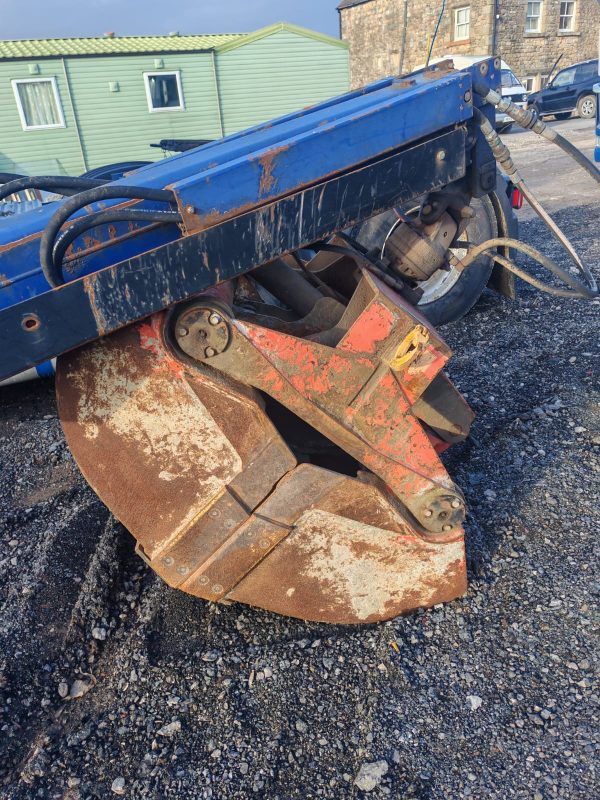 2007 HMF 1144 HIAB CRANE ROTATING CLAMSHELL FOR WAGON TRUCK TIPPER LORRIE - Image 5