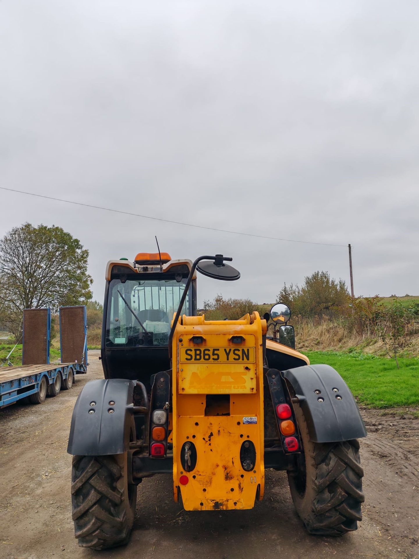 2015 JCB 535-95 LOADALL TELEHANDLER TELEPORTER HANDLER LOADER TRACTOR 5200 HOURS - Image 9
