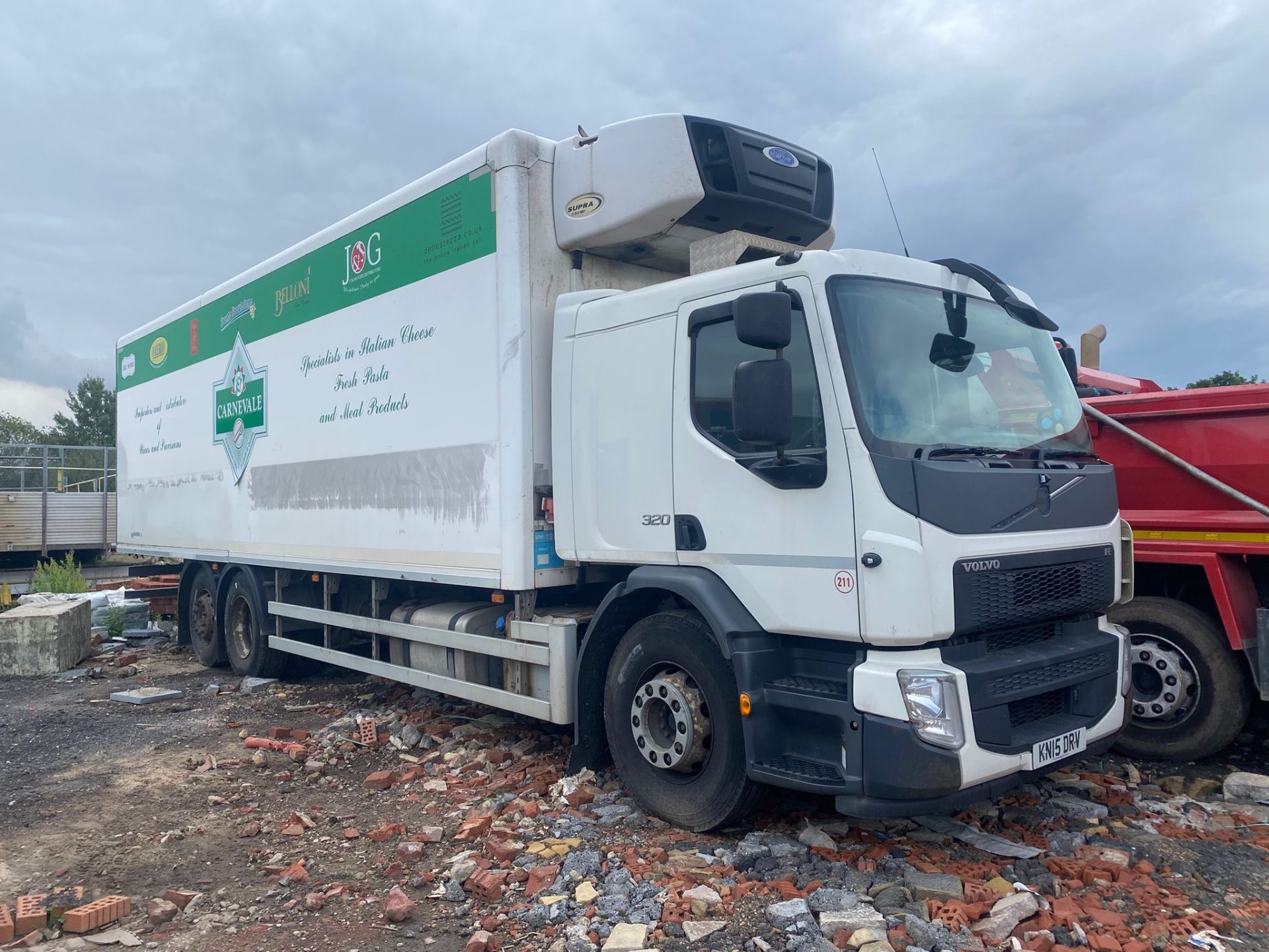 2015 VOLVO FE320 - 26 TON RIGID FRIDGE WAGON TRUCK LORRIE