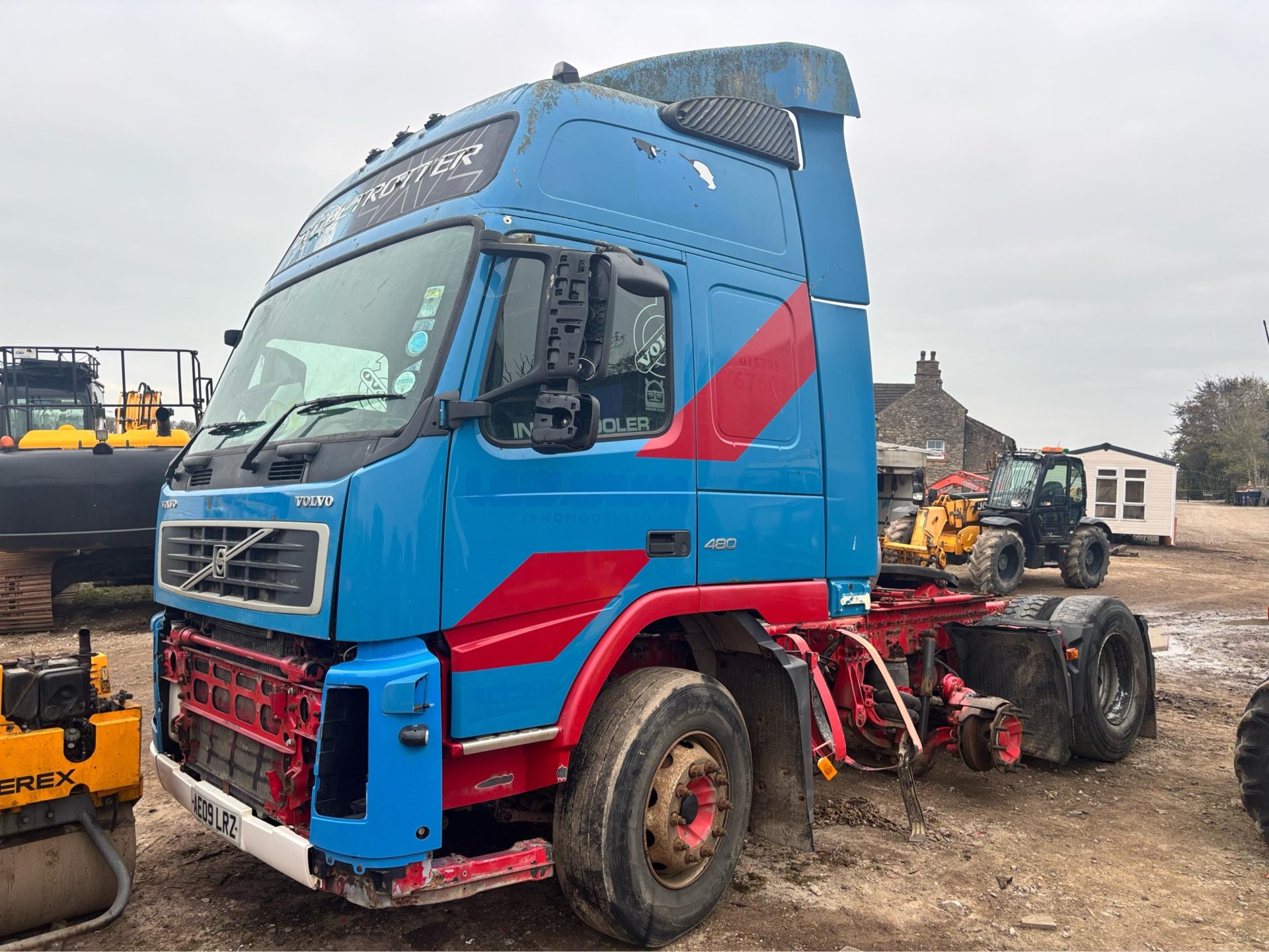 2009 VOLVO FH  TRACTOR UNIT WAGON TRUCK POWERPACK AXLES AND DIFF IS GOOD - Image 3