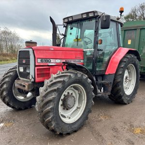 1996 MASSEY FERGUSON 6180 TRACTOR 4 WHEEL DRIVE 6700 HOURS DYNASHIFT GEARBOX