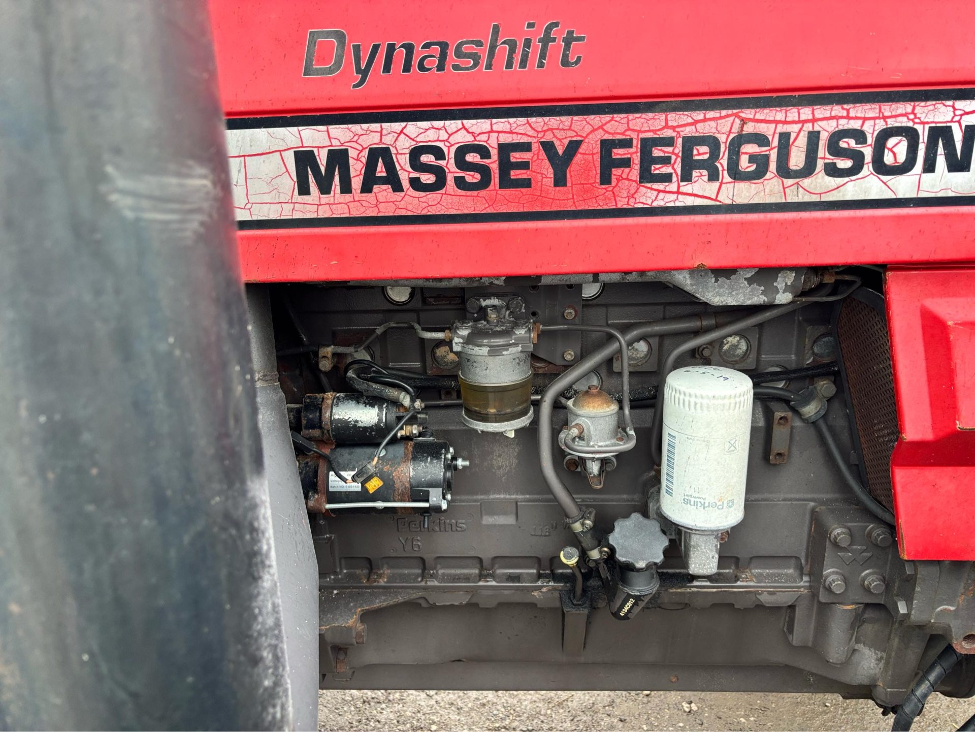 1996 MASSEY FERGUSON 6180 TRACTOR 4 WHEEL DRIVE 6700 HOURS DYNASHIFT GEARBOX - Image 12