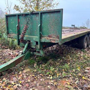 26 FOOT LONG BALE TRAILER FOR HAY STRAW TRACTOR TELEHANDLER JCB LOADALL WHEAT