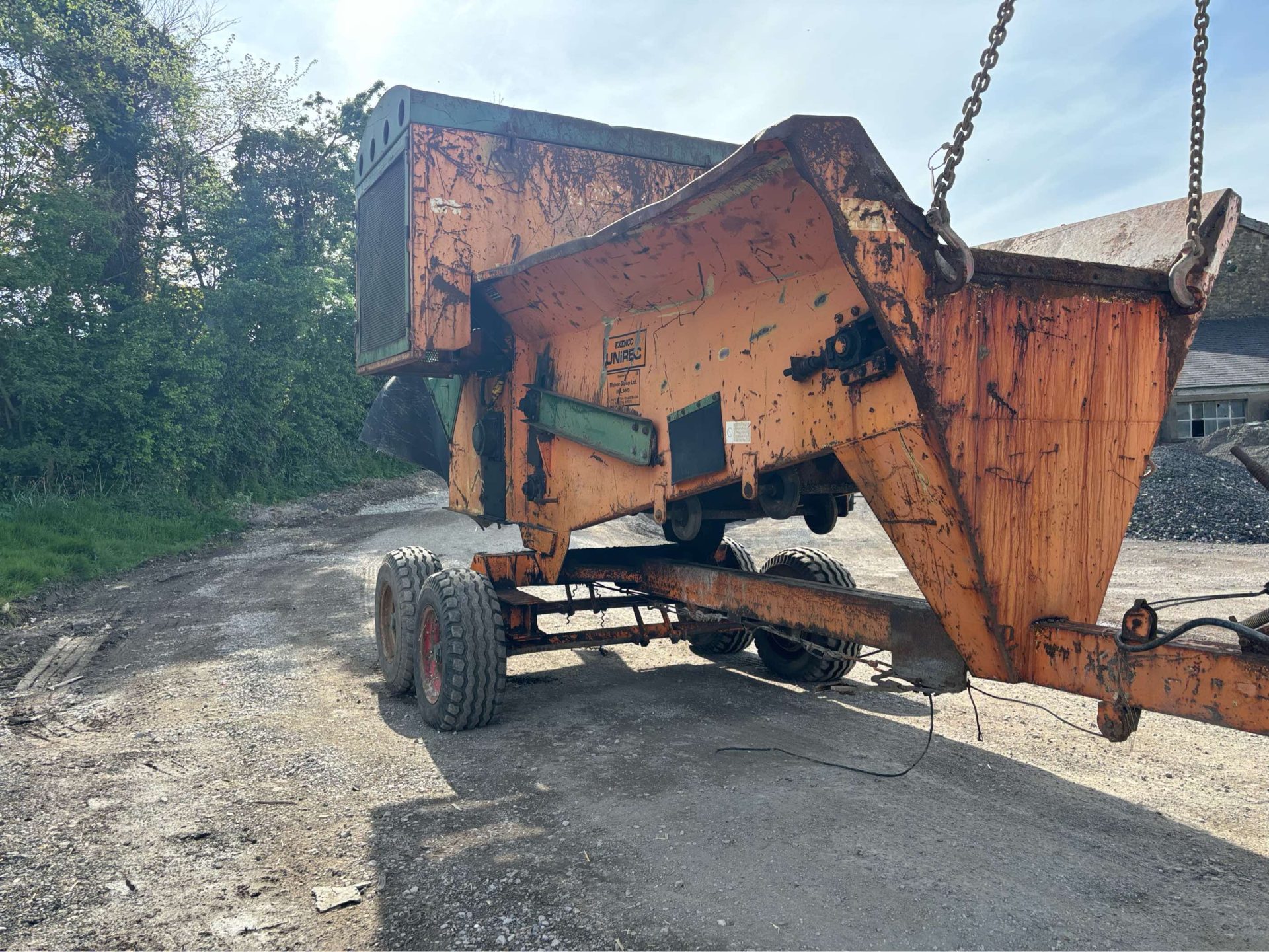 IVECO 6 CYLINDER TURBO ENGINE WOOD SHREDDER CHIPPER - Image 12