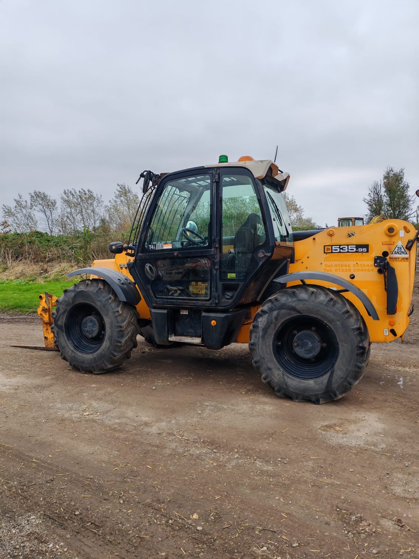 2015 JCB 535-95 LOADALL TELEHANDLER TELEPORTER HANDLER LOADER TRACTOR 5200 HOURS - Image 6
