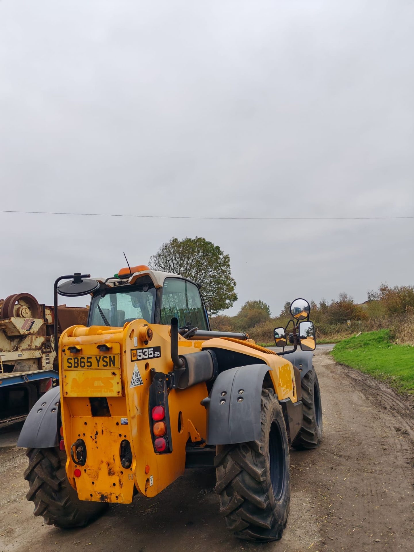 2015 JCB 535-95 LOADALL TELEHANDLER TELEPORTER HANDLER LOADER TRACTOR 5200 HOURS - Image 5