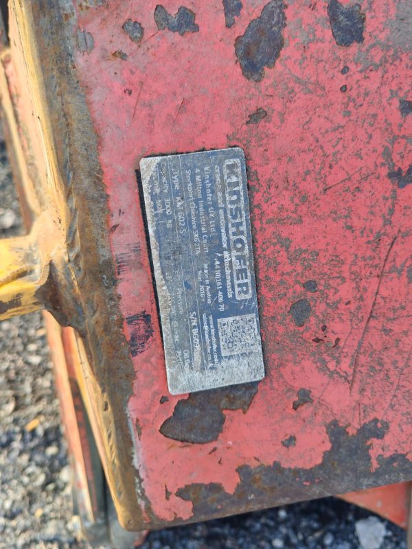 2007 HMF 1144 HIAB CRANE ROTATING CLAMSHELL FOR WAGON TRUCK TIPPER LORRIE - Image 3