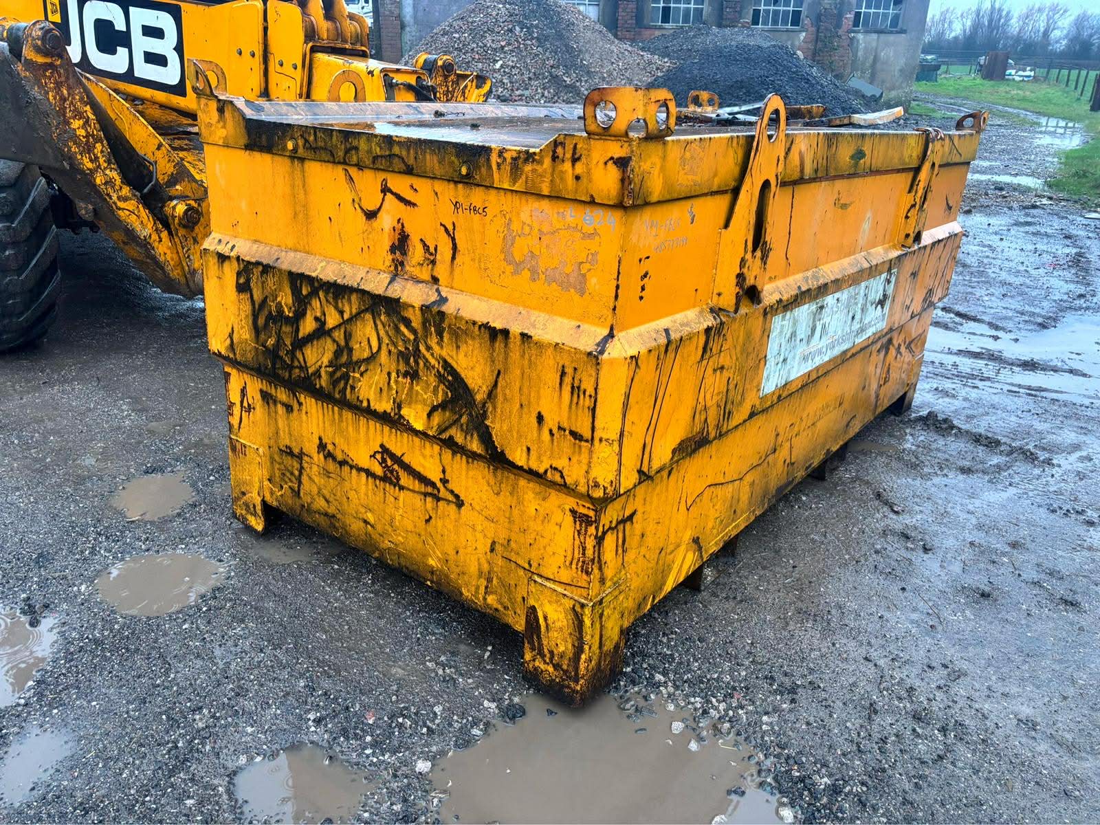 Western Transcube 2000 litre Bunded diesel bowser generator tank Tractor Digger - Image 2