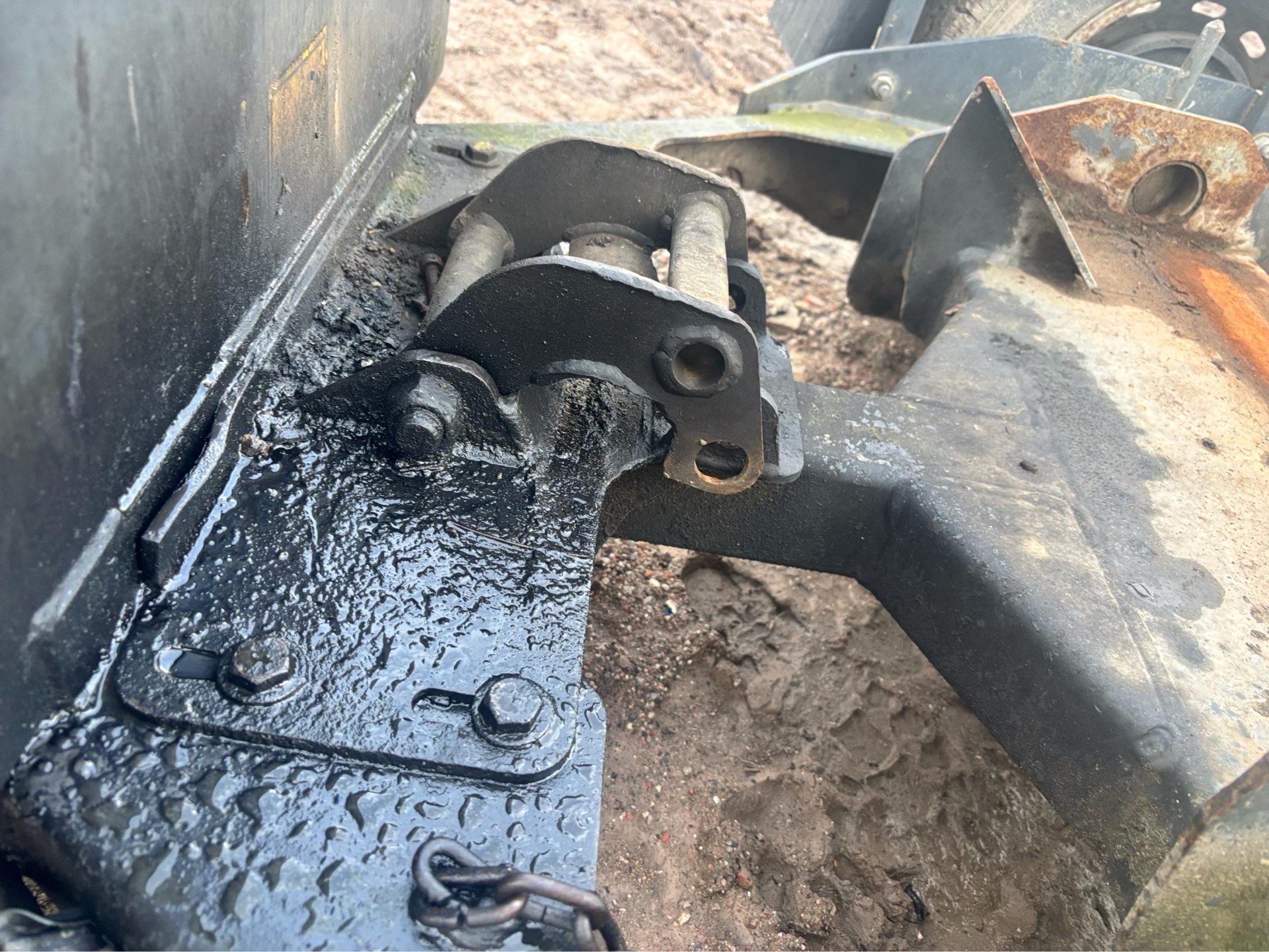 TEREX BENFORD PEDESTRIAN TARMAC ROAD ROLLER TRAILER - Image 2