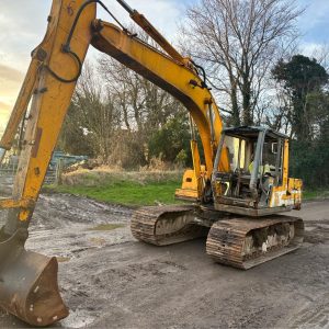 JCB JS130 TRACKED EXCAVATOR DIGGER 4 CYLINDER ISUZU ENGINE GOOD HYDRAULIC LOADER
