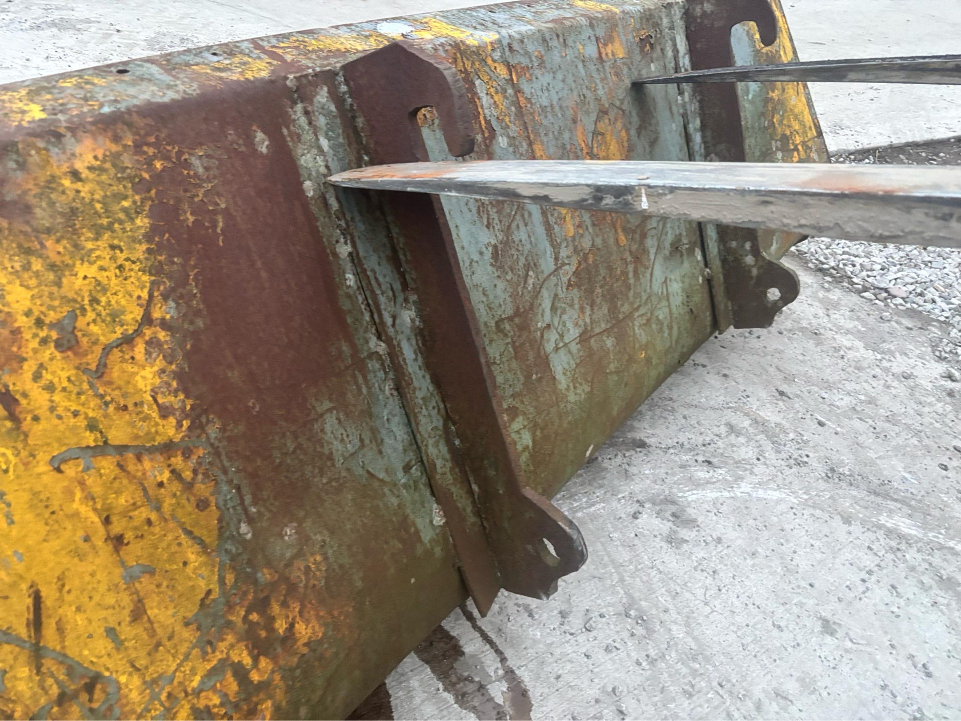 BUCKET FRONT END LOADER FOR JCB TELEHANDLER QUICK FIT LOADALL TELEPORTER - Image 4