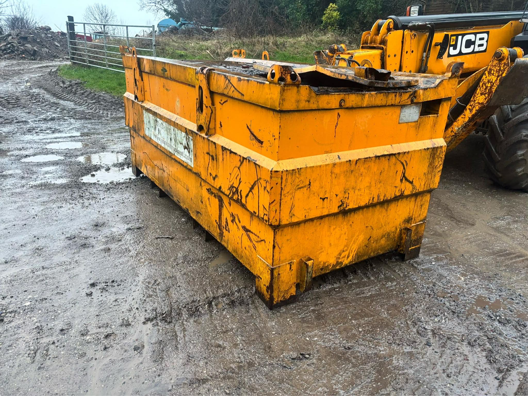 Western Transcube 2000 litre Bunded diesel bowser generator tank Tractor Digger - Image 5