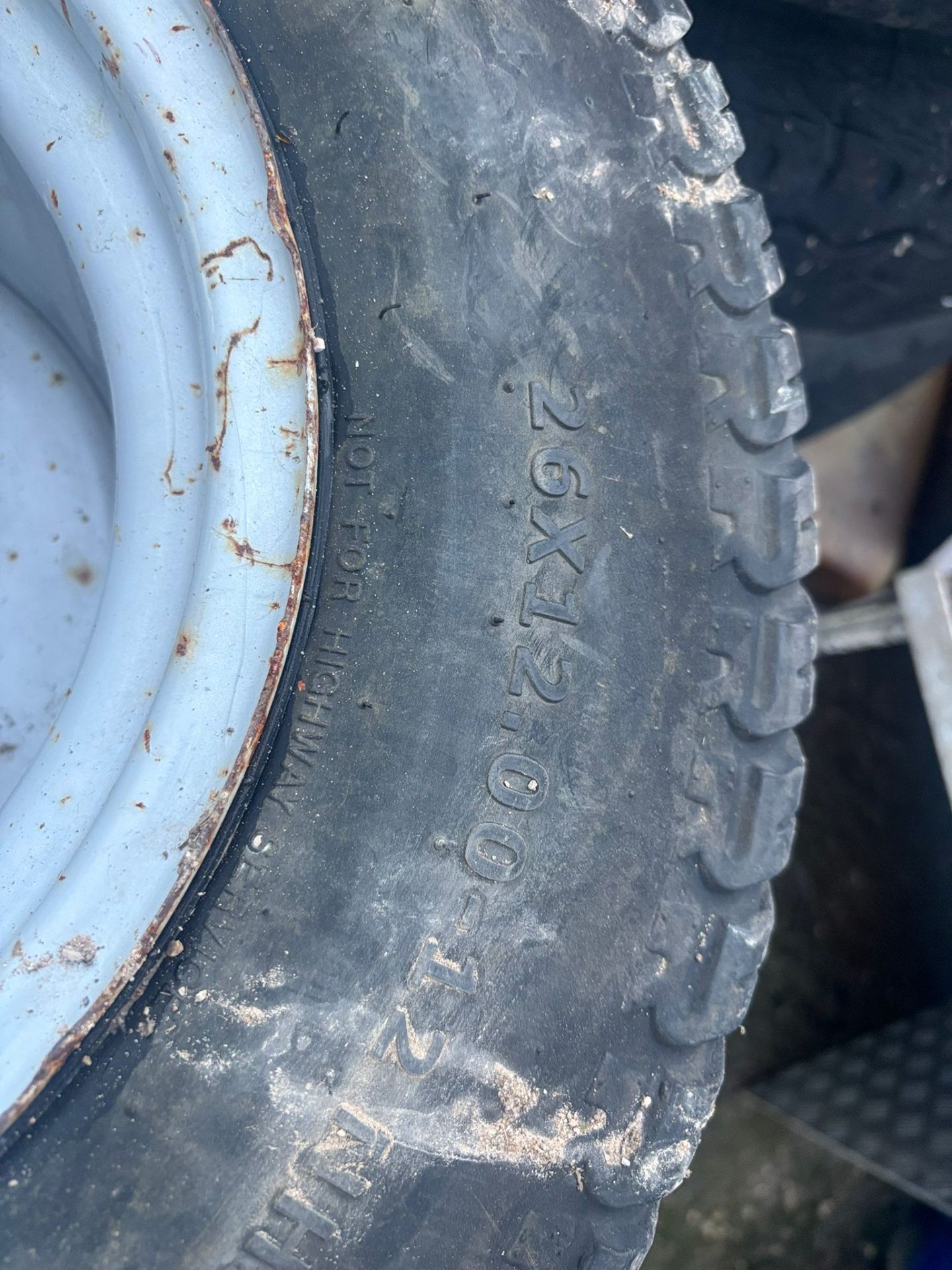 KUBOTA COMPACT TRACTOR FLOTATION TURF AGRICULTURAL WHEELS AND TYRES - Image 6