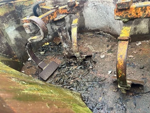 HYDRAULIC DRIVEN CONCRETE PAN MIXER EXCAVATOR DIGGER 80MM PINS FORKLIFT LOADALL - Image 3