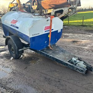 ROAD TOW FUEL BOWSER DIESEL TANK TRACTOR DIGGER DUMPER TRAILER TRAILOR MACHINE