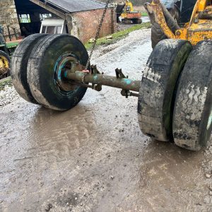 10 STUD AXLE TWIN WHEELS 10R 20 AGRICULTURAL TRAILER TRAILOR WAGON TRUCK