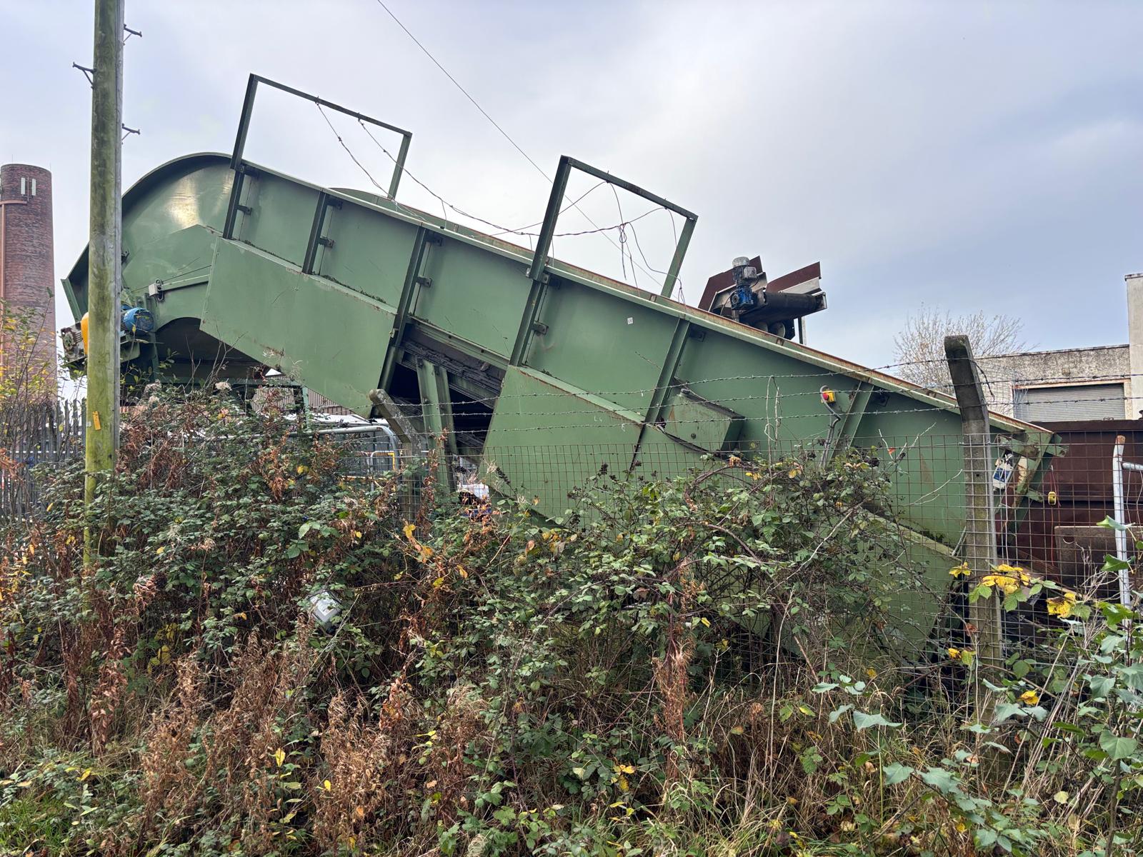 LYNDEX BIGRO 80 CARDBOARD BALER & CONVEYOR MEDIUM VOLUME BAILER INFEED SYSTEM - Image 3
