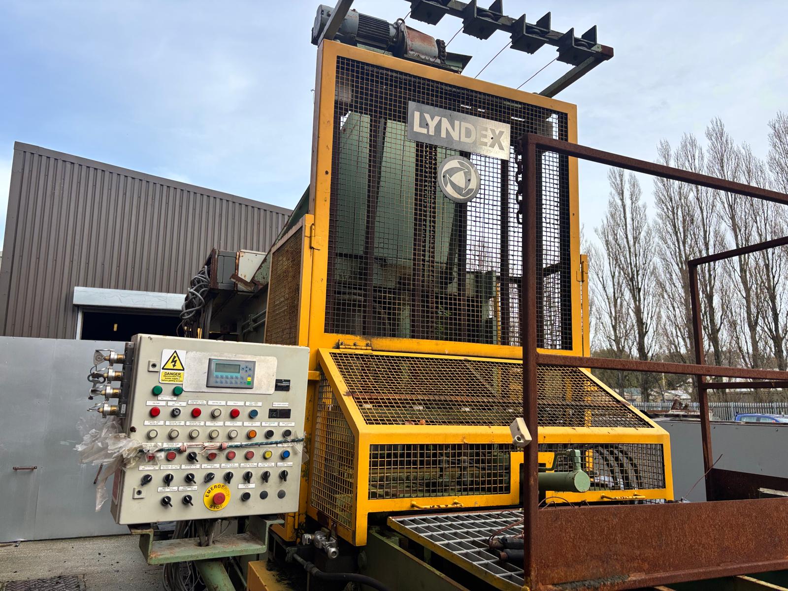 LYNDEX BIGRO 80 CARDBOARD BALER & CONVEYOR MEDIUM VOLUME BAILER INFEED SYSTEM - Image 14