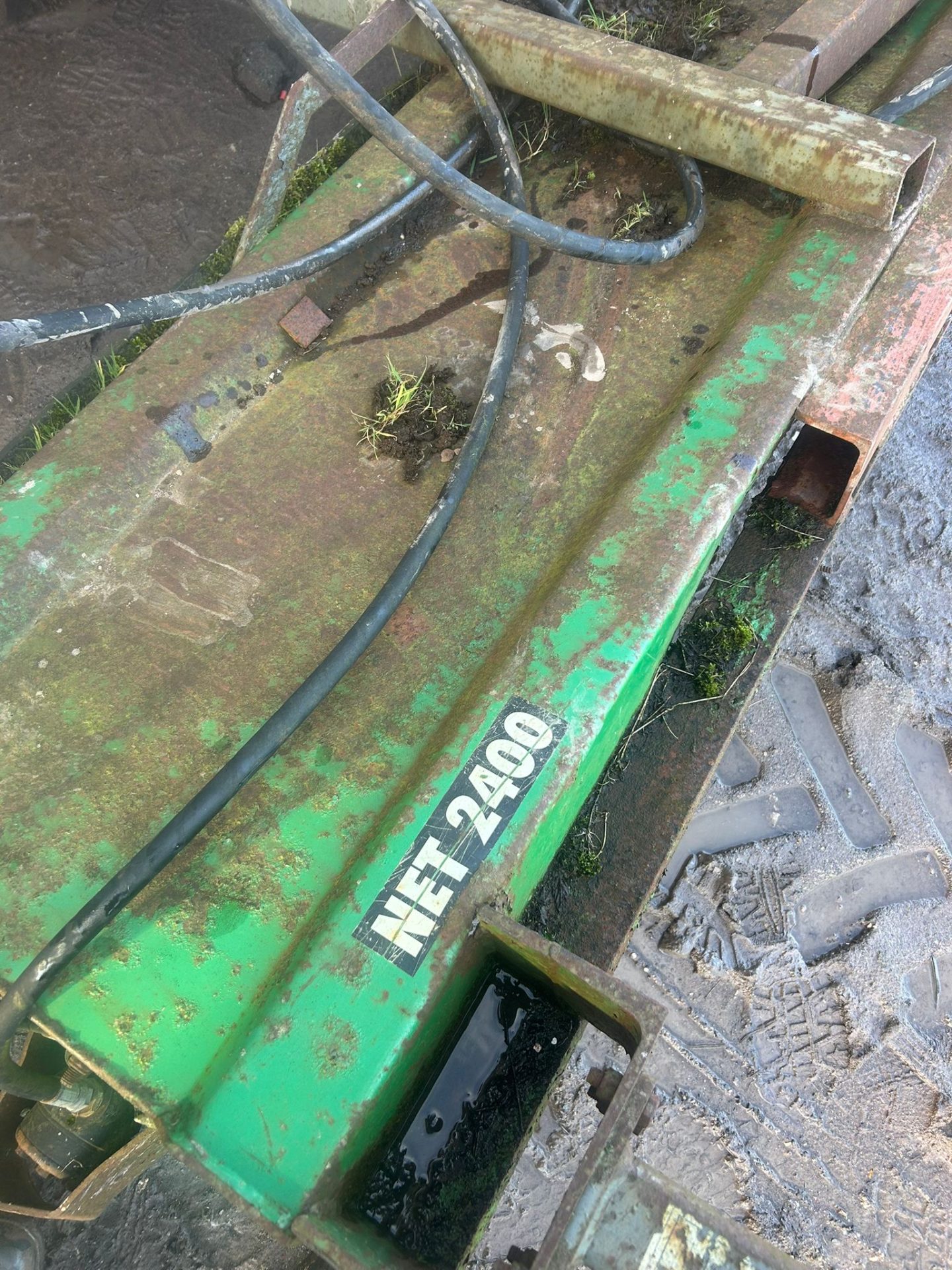 3 POINT LINKAGE ROAD SWEEPER ATTACHMENT TRACTOR FORWARD REVERSE HYDRAULIC - Image 3