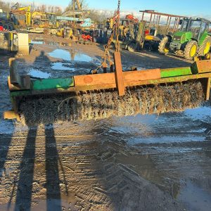 3 POINT LINKAGE ROAD SWEEPER ATTACHMENT TRACTOR FORWARD REVERSE HYDRAULIC