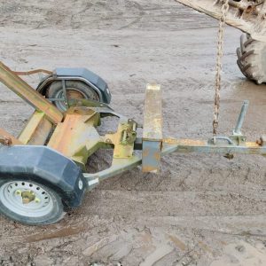 BENFORD TEREX MBR71 ROLLER TRAILER TRAILOR TARMAC CONSTRUCTION CONCRETE CEMENT