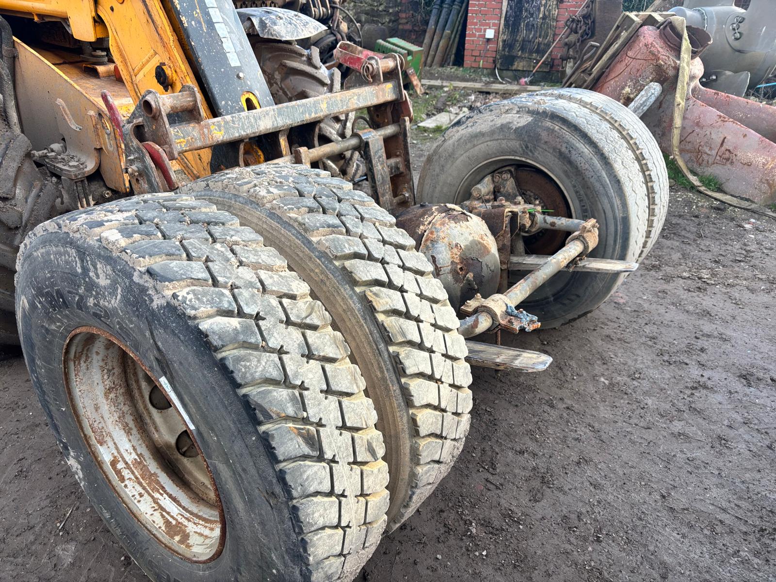 DAF REAR AXLE NO DIFFERENTIAL FOR COMMERCIAL TRUCK WAGON