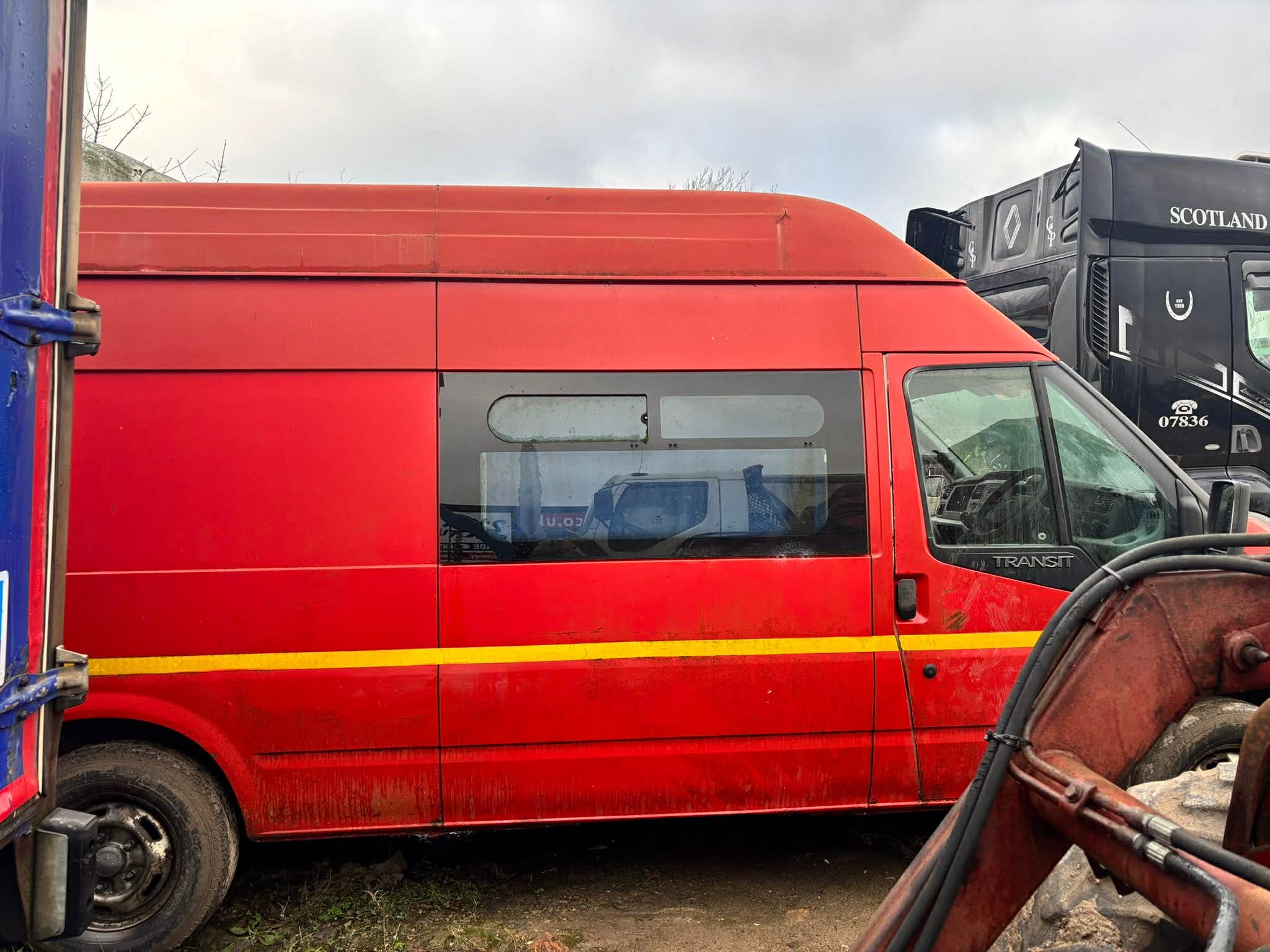 2009 FORD TRANSIT ESCORT VEHICLE GARIC VAN WELFARE DIESEL TOWBAR LOWBAR CAMPER - Image 11